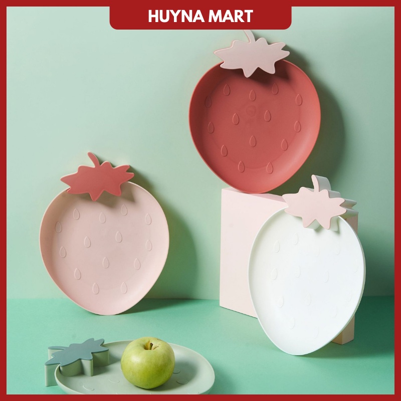 Khay Đĩa Đựng Trái Cây, Đồ Ăn Vặt, Bánh Kẹo Hình Quả Dây Tây Huyna Mart NB85