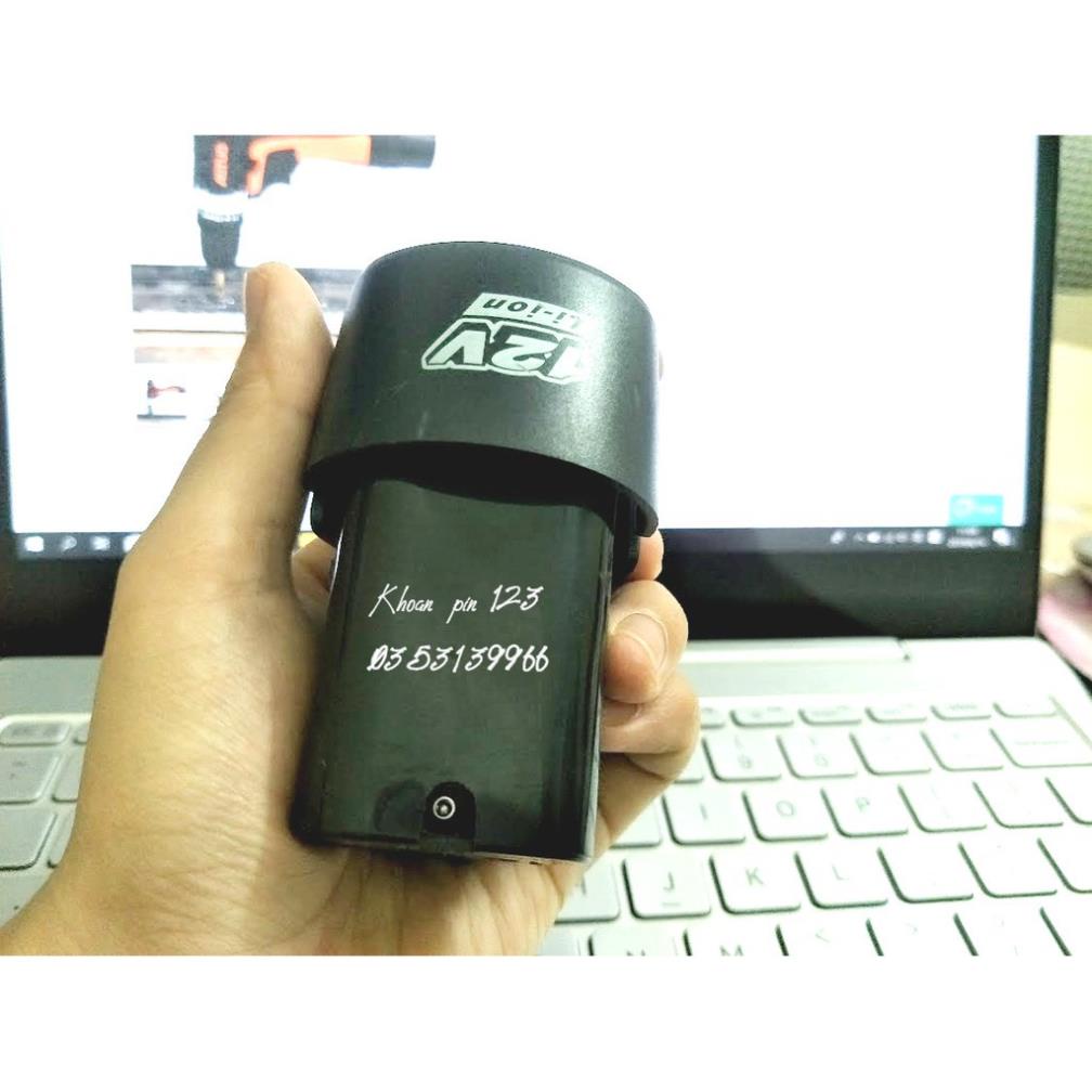 Pin 12v pin máy khoan pin 12v chính hãng Aotuo hàng nội địa