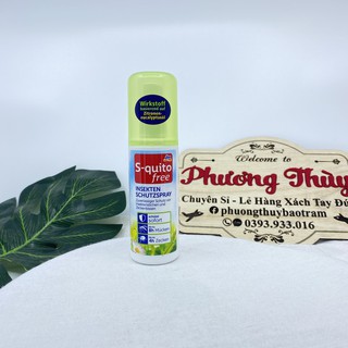 Xịt chống muỗi  đốt và côn trùng cắn S-quito- phương thùy germany