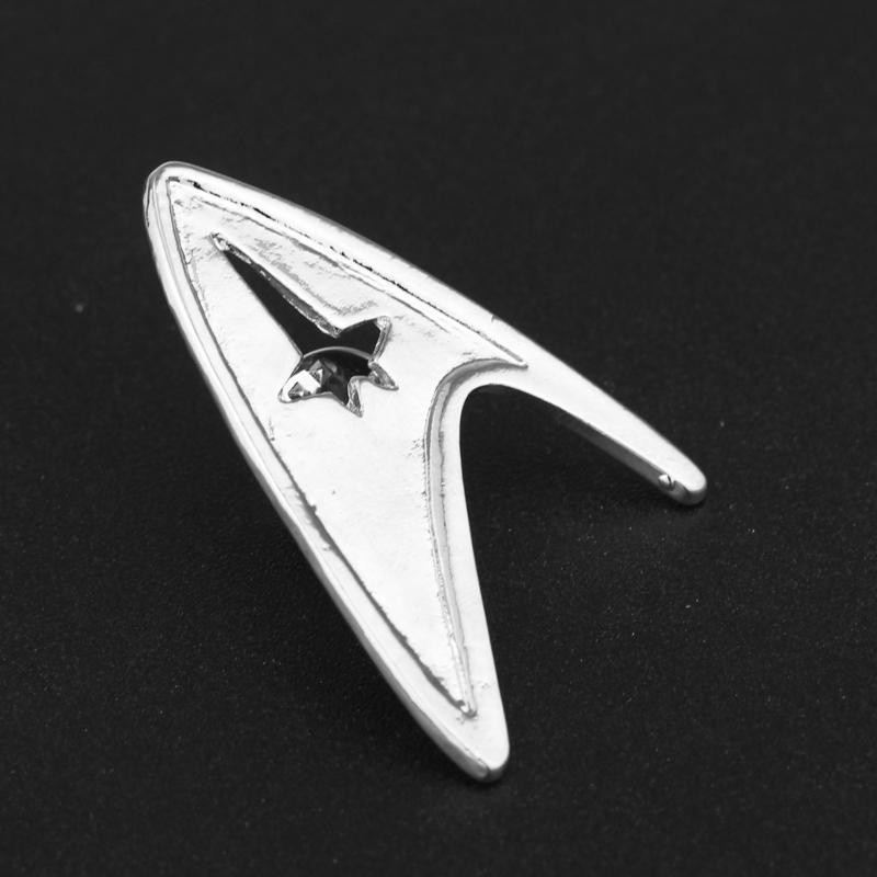 Ghim Cài Áo Kim Loại Hình Thuyền Trưởng Phim Star Trek Thế Hệ Đầu Tiên Thế Hệ Mới
