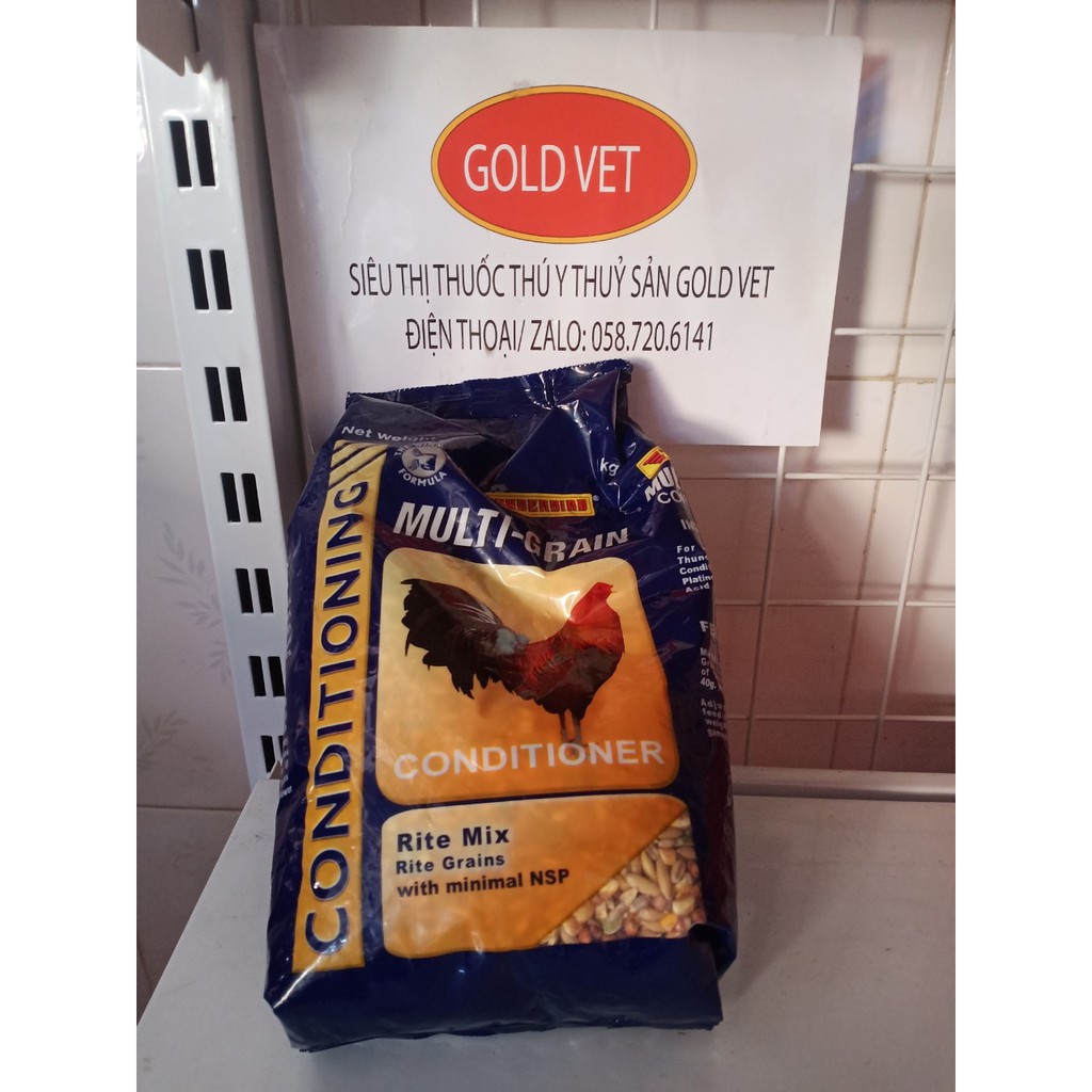 [Giá rẻ] Thức ăn ngũ cốc gà đá Thunderbird Multi Grain 1kg