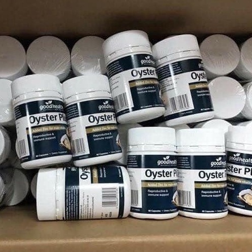 Tinh chất Hàu lùn Oyster Plus Zinc Oyster Good Health 60 viên