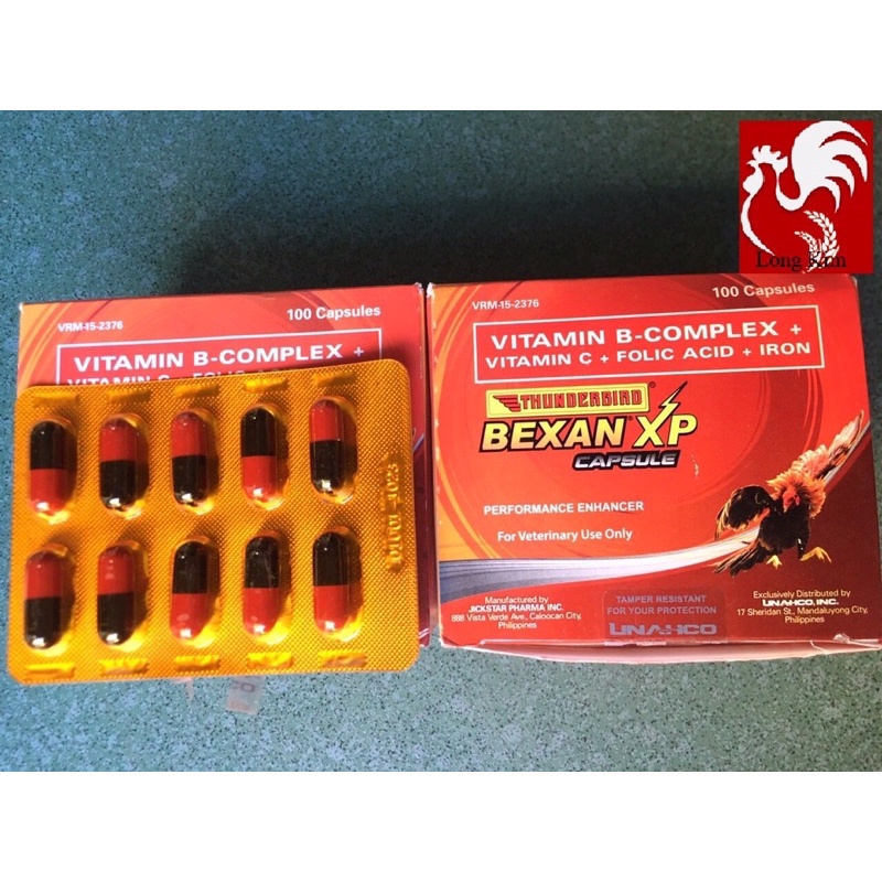 Vitamin Bexan XP - Vỉ 10 viên - Vitamin B Complex + Vitamin C + Axit folic + Sắt