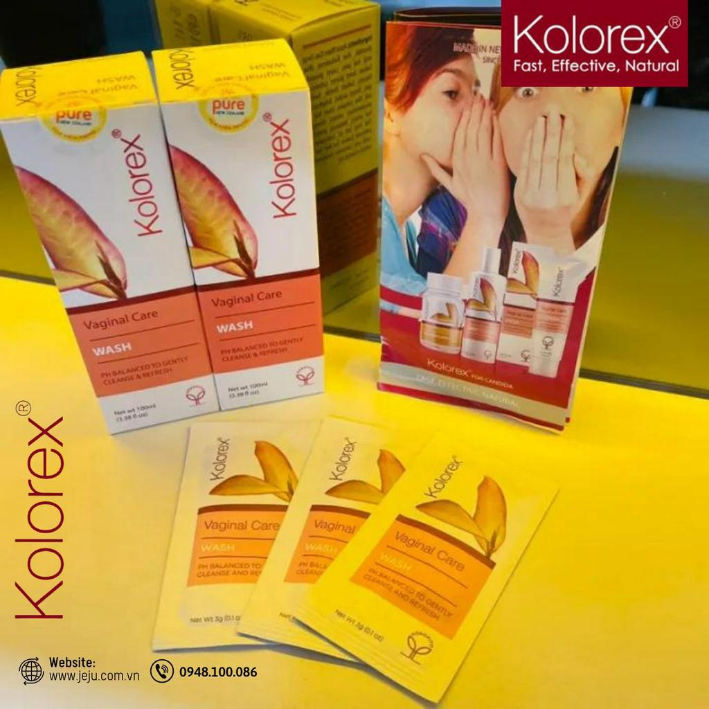 Gel vệ sinh giảm nấm ngứa Kolorex Vaginal Care Wash