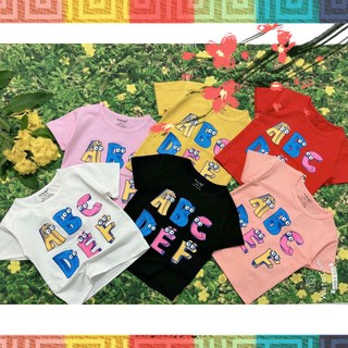 Áo thun bé gái từ 5kg - 24kg siêu cute (màu: hồng phấn, hồng, đỏ)