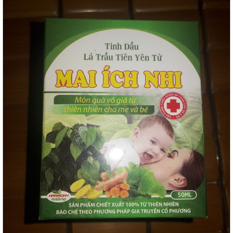 Tinh dầu lá trầu tiên tử - mai ích nhi