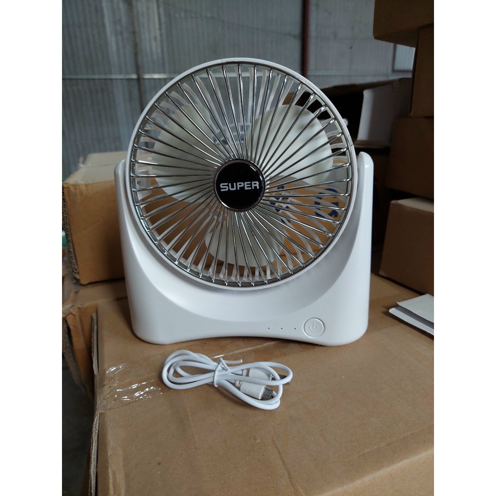 💥 Bảo Hành 1 Đổi 1💥 Quạt Tích Điện mini SUPER Fan, 3 Chế Độ Gió Mạnh Mẽ, Nhỏ gọn Tiện Lợi, An Toàn Khi Sử Dụng, Mới 2021 | BigBuy360 - bigbuy360.vn