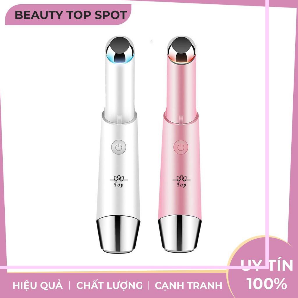 Máy Massage Mắt Và Môi Ion Ánh Sáng Đỏ & Xanh Dương Mini Hiệu Quả Tiện Lợi - Beauty Top Spot