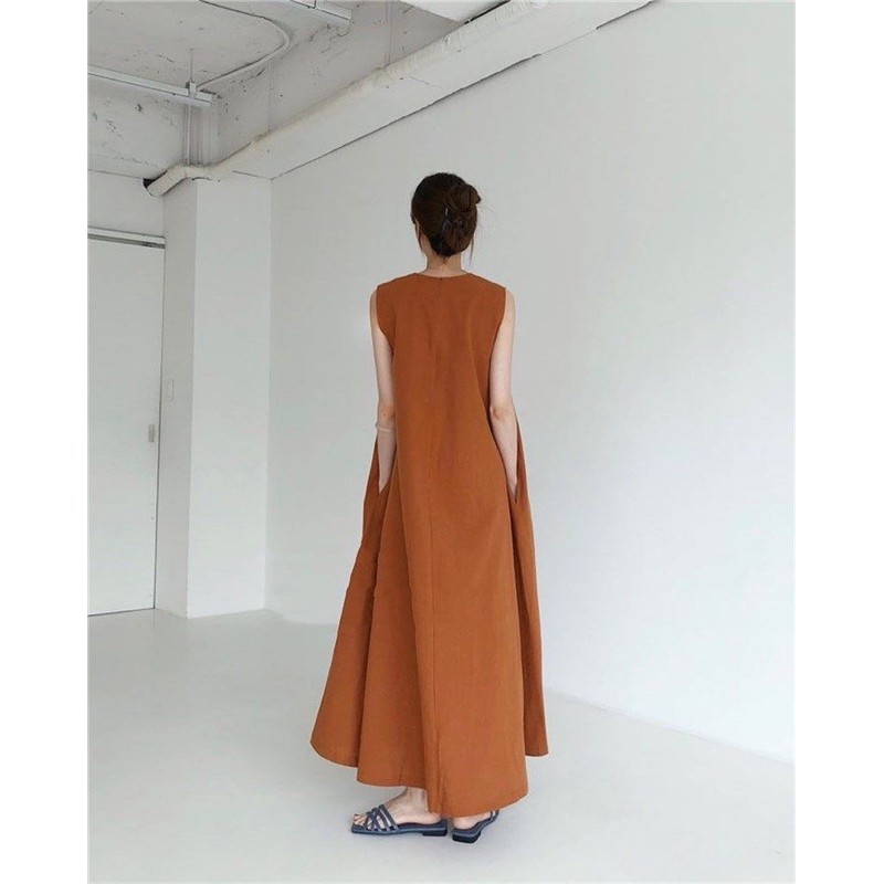 Váy dài đũi basic siêu đẹp phong cách Hàn Quốc 💓