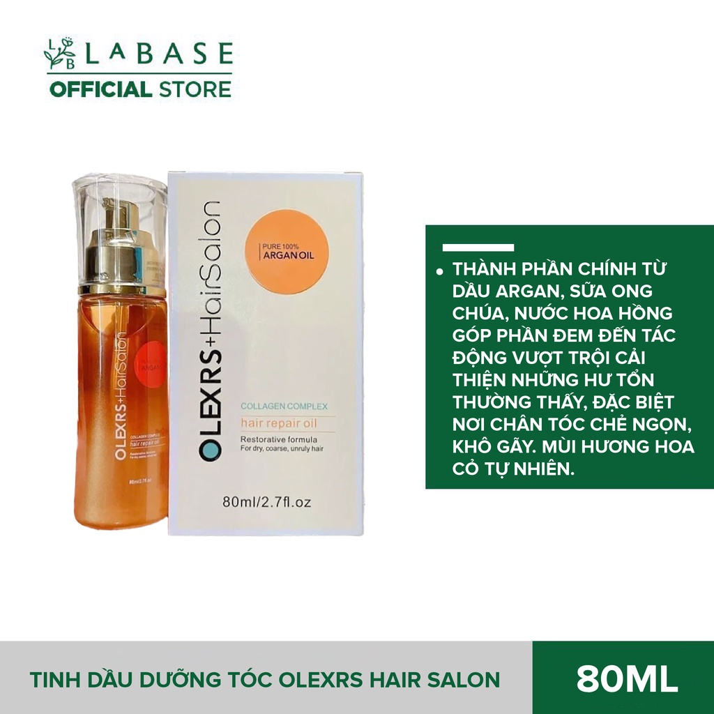 Tinh dầu dưỡng tóc Olexrs Hair Salon 80ml