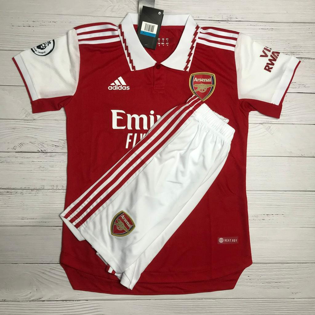 ÁO QUẦN BÓNG ĐÁ CLB ARSENAL-VẢI GAI THÁI CAO CẤP