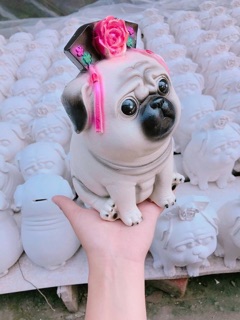 Heo đất handmde chó cách cách