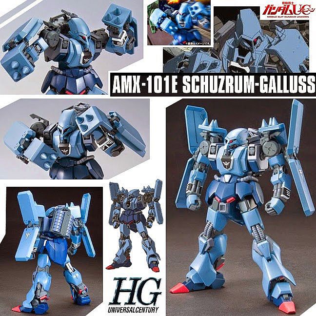 Mô hình Gundam HG Schuzrum Gallus 1/144 DABAN