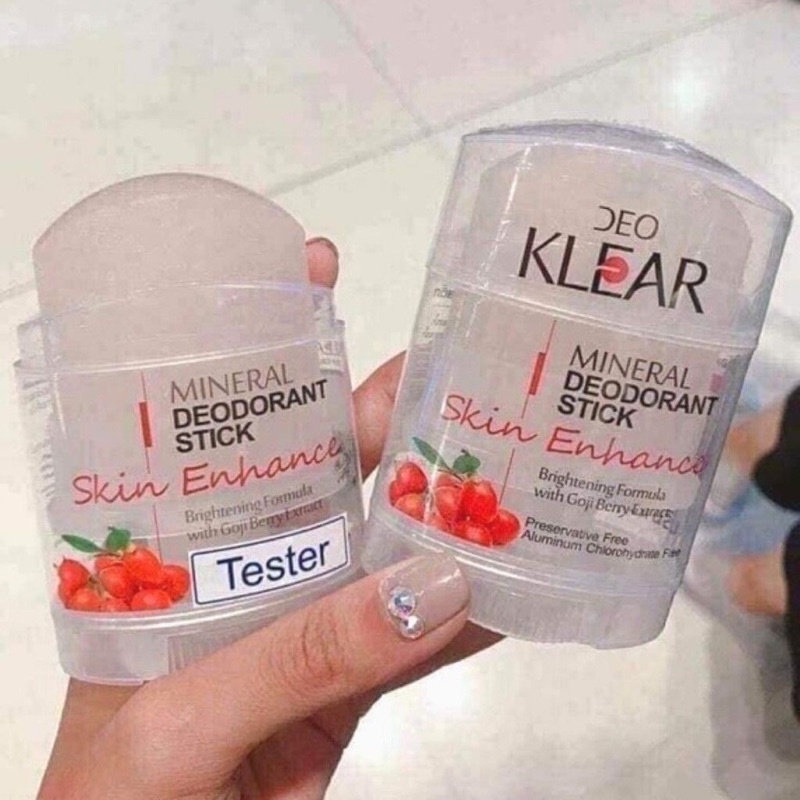 ‼ SẴN  SG ‼ Lăn Nách Đá Khoáng Deo Klear 70Gr Chính Hãng