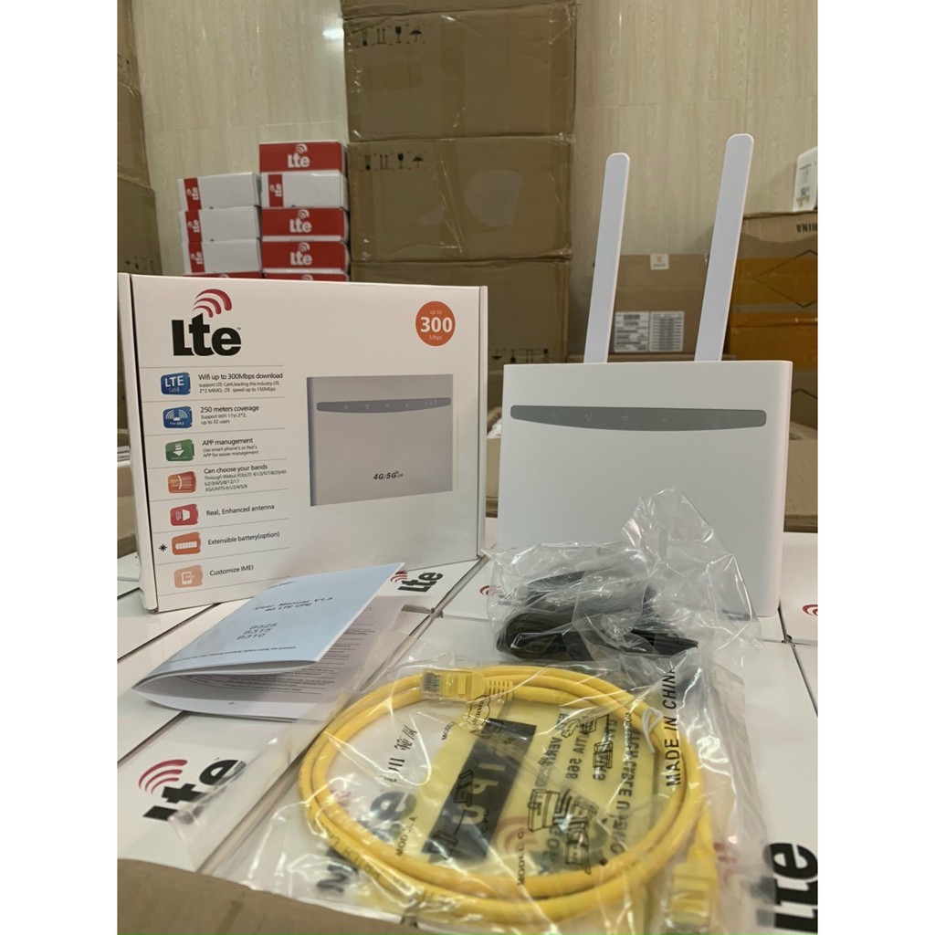 Bộ Phát Wifi 4G CPE B525 B315 - Tốc độ 300 Mbps , 32 thiết bị kết nối , 4 cổng LAN | BigBuy360 - bigbuy360.vn