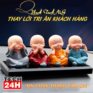 Bộ tượng tứ không để bàn làm việc, ô tô