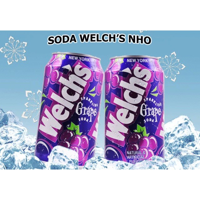 [HÀNG HOT] Nước ngọt Welch's MỸ