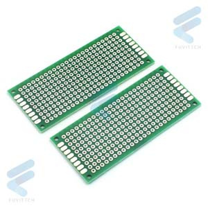 Nhập MANM10K Giam 10kFR4 PCB Hàn Test Board 3x7cm Phủ Xanh