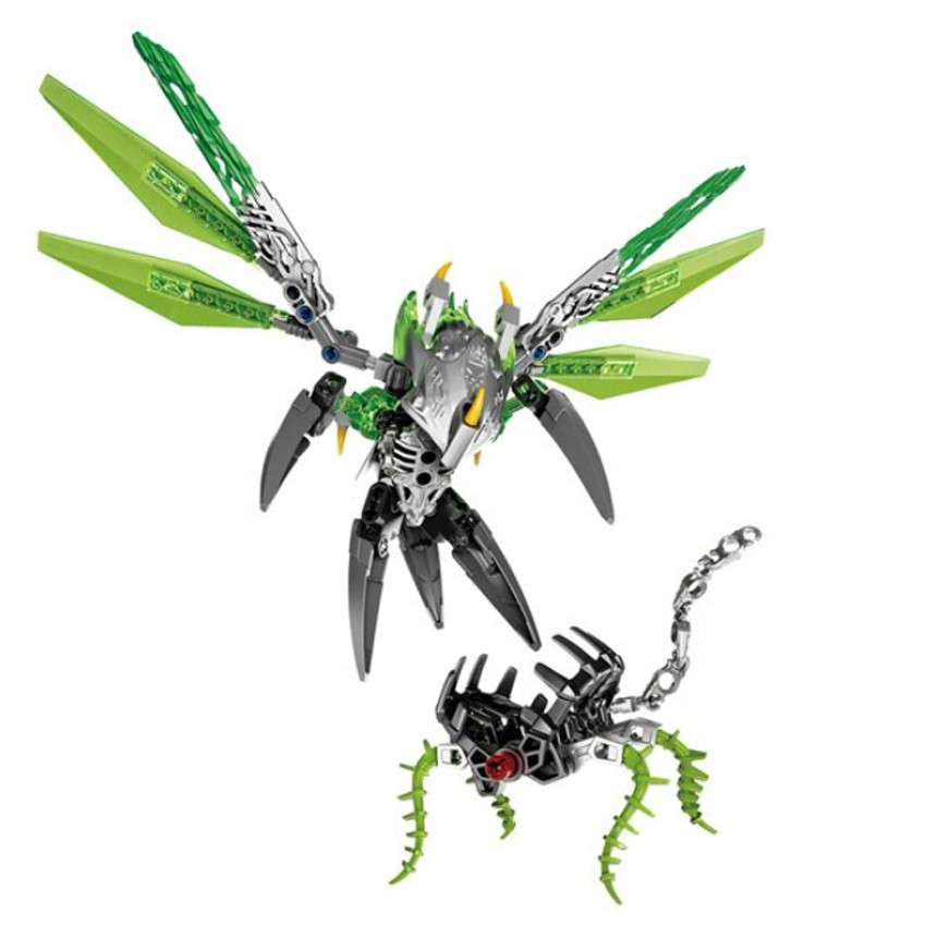 Đồ chơi lắp ráp KSZ Bionicle Lewa & Uxar Jungle Unity Set kết hợp của 609-1 và 610-1 chất liệu nhựa ABS New4all