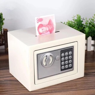 Két sắt mini chống cháy, khoá điện tử, có khe đút tiền