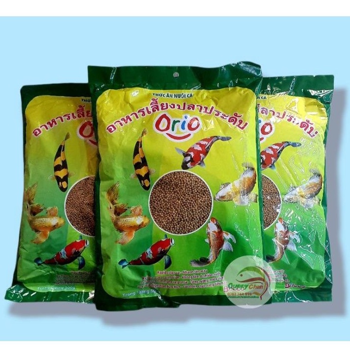 CÁM ORIO 500Gr HẠT 1LI CHO CÁ CẢNH