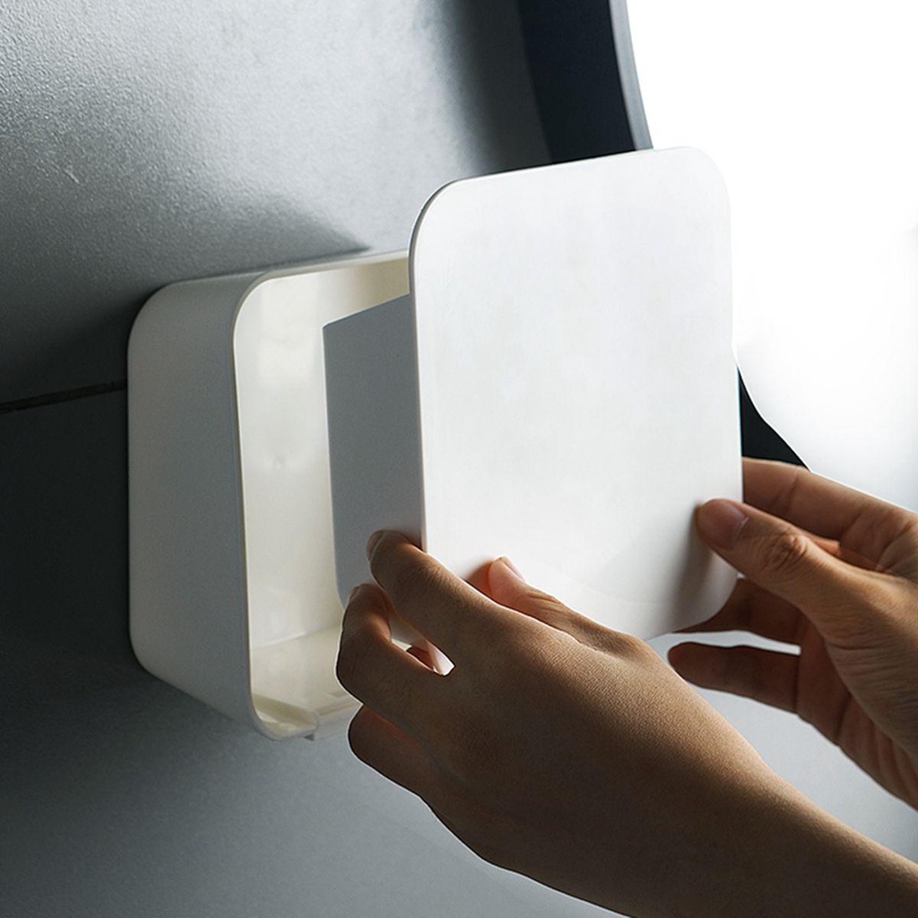 MOCHO Giá Đỡ Cuộn Giấy Vệ Sinh Gắn Tường Chống Bụi Tiện Dụng
