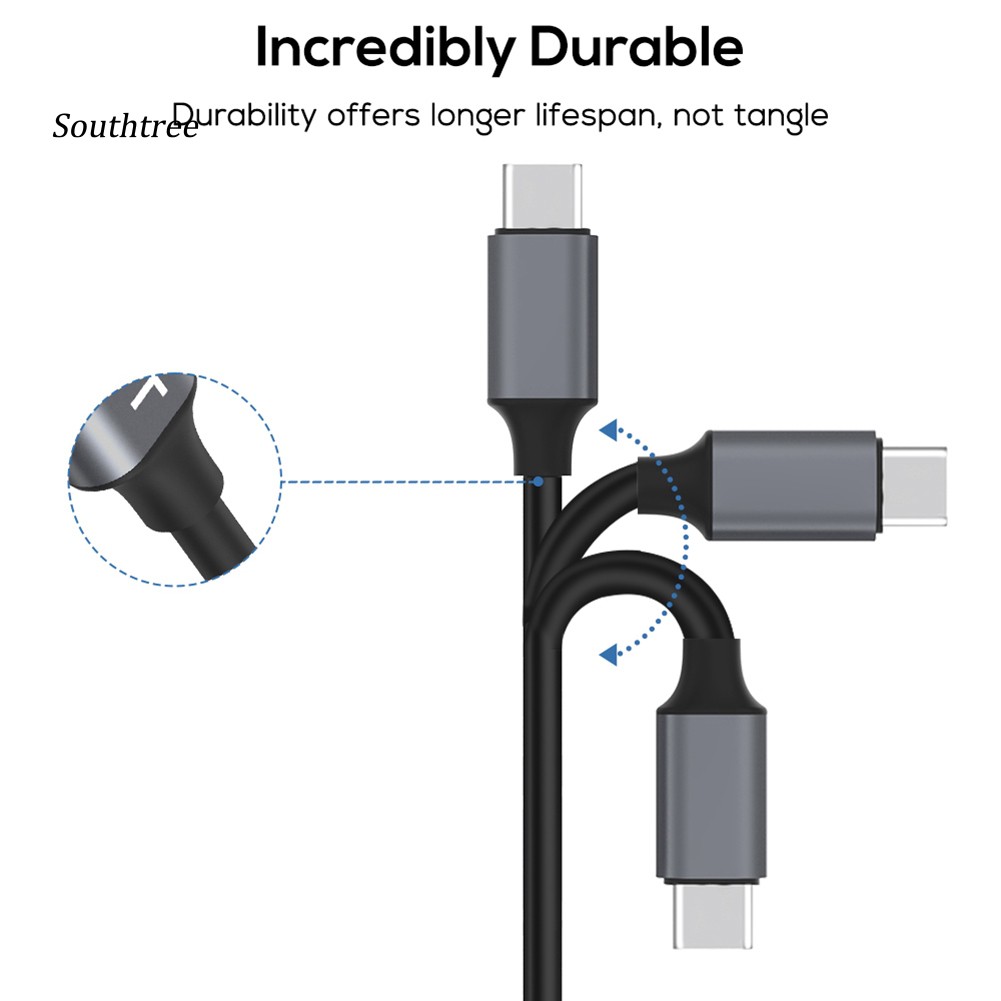 Dây cáp sạc nhanh Type C có đèn LED cho điện thoại Android iPhone