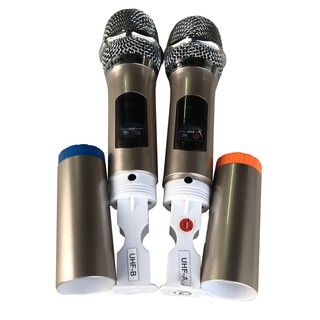 [Mã ELHACE giảm 4% đơn 300K] Bộ micro sử dụng cho loa kéo Acnos (Vàng)