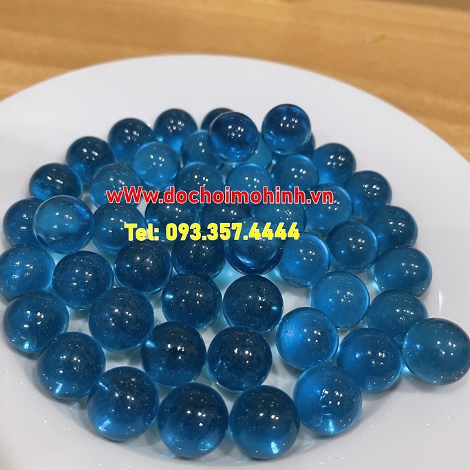 Combo 10 viên bi thủy tinh 16mm óng ánh cực đẹp mắt