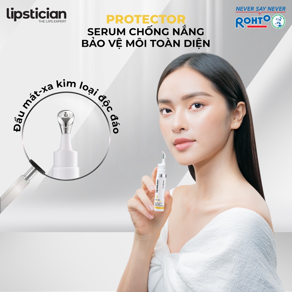 Serum Chống Nắng Dưỡng Môi Toàn Diện Lipstician Lip Serum Protector (9g)