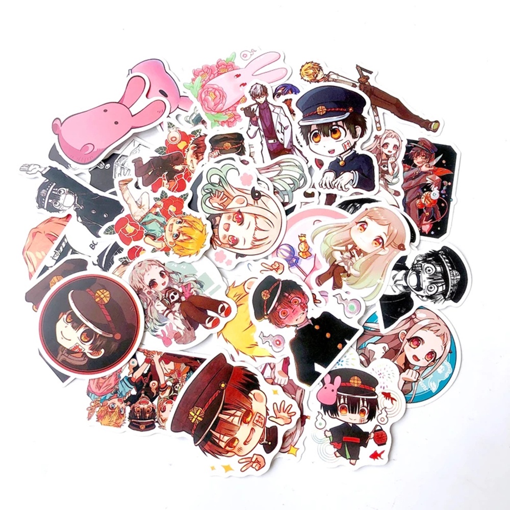 Set 81 50 Miếng Dán Họa Tiết Graffiti Độc Đáo Trang Trí Vali / Ván Trượt / Laptop