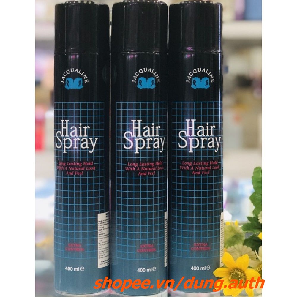 Keo Xịt Tạo Kiểu Tóc Jacqualine Hair Spray Chính Hãng