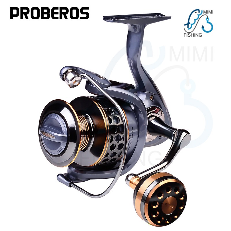 Máy câu cá hàng cao cấp Proberos DR, full kim loại Size: 2000-3000-4000-5000-6000