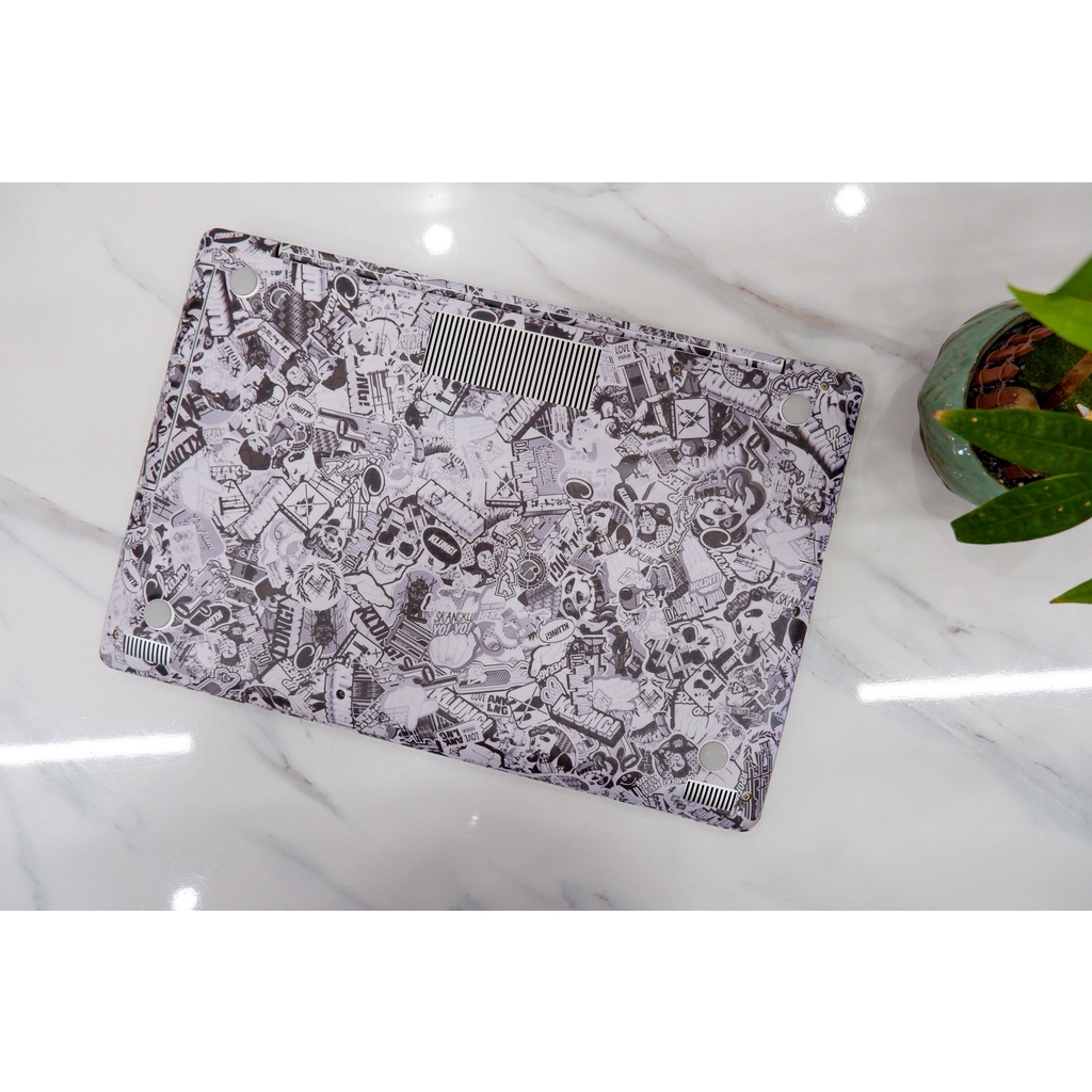 Skin dán laptop mẫu Stickerbomb stib019