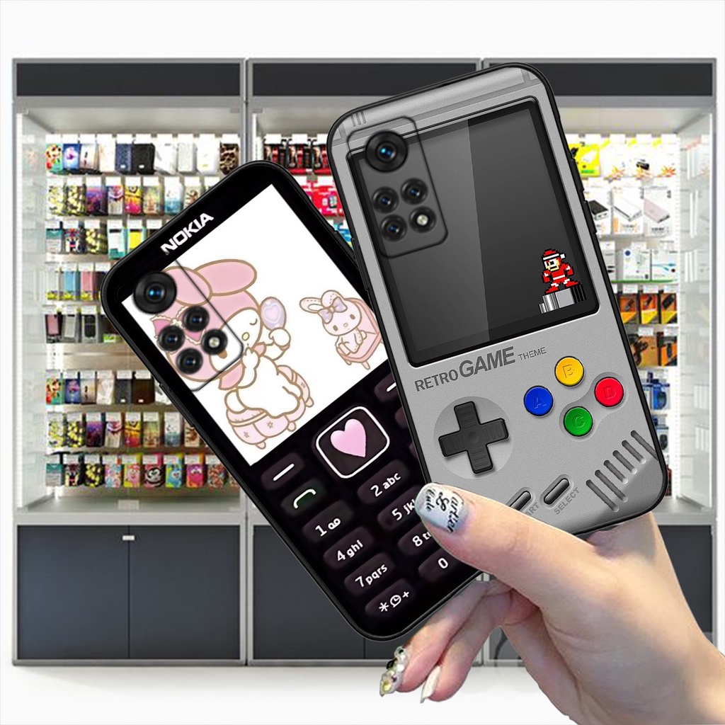 Ốp Xiaomi poco M4 Pro 4G / M4 Pro 5G bộ hình điện thoại nokia huyền thoại , BTS , Vpop cute