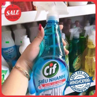 Nước Lau Kính Cif