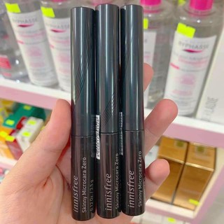 Mascara chải mi siêu mảnh chống trôi innisfree Skinny Microcara Zero 3.5g