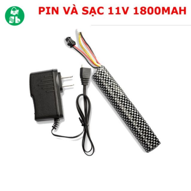 PIN DÀI 7,4v - 11,1v 1800mah 25C cho các dòng đồ chơi mô hình điều khiển