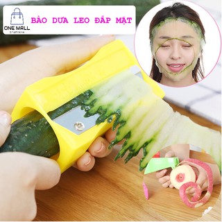 Dụng cụ bào mỏng dưa leo rau củ quả đắp mặt. kết hợp 3 chức năng gọt,bào, gương soi trong 1 sản phẩm. Aone mall