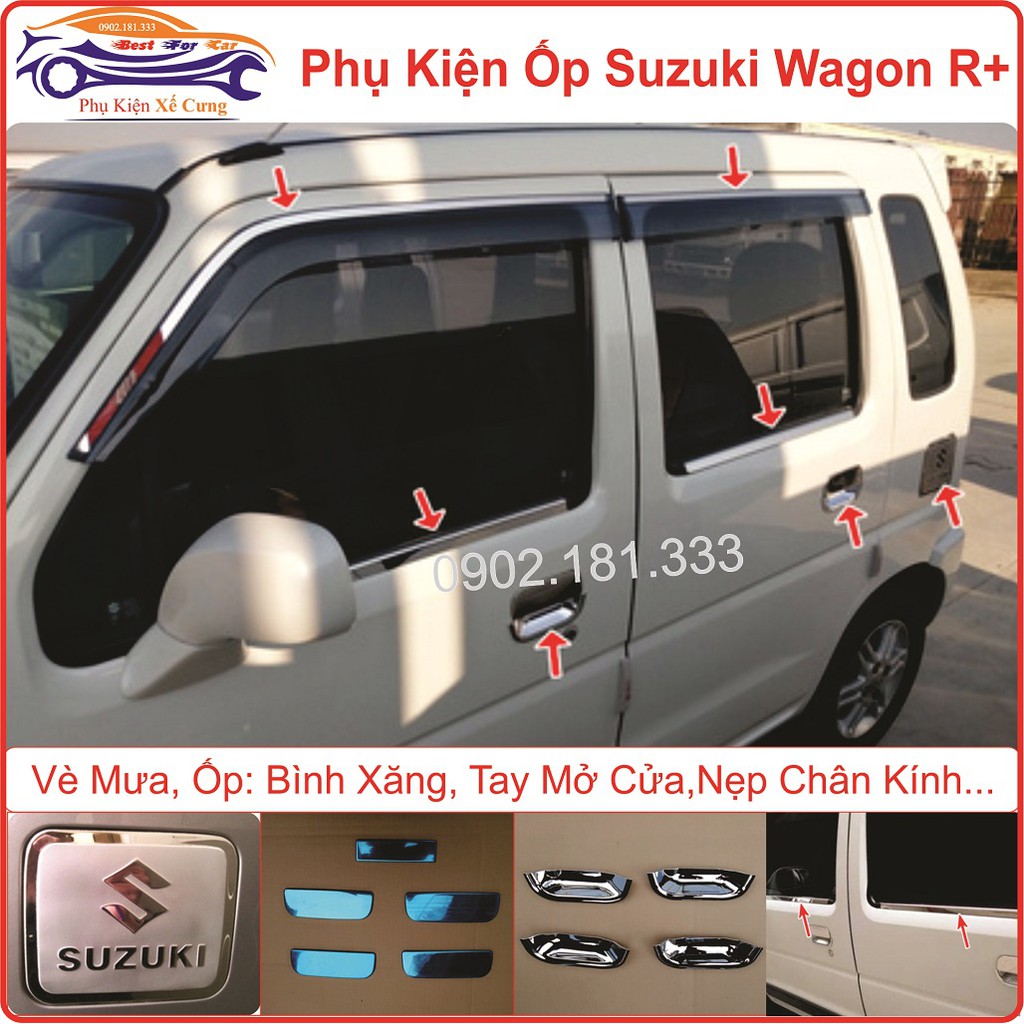 Phụ Kiện Ốp Inox Suzuki Wagon R