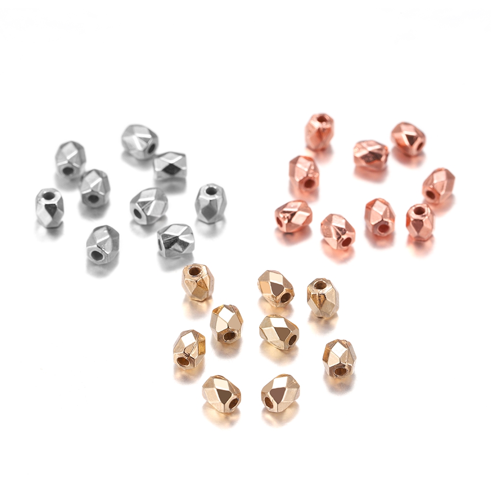 Túi 300-500 hạt nhựa hình vuông dùng làm trang sức DIY