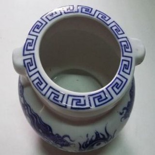 lư nhan quai rồng xanh