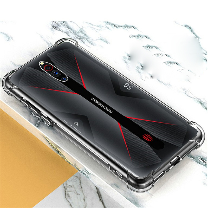 Shockproof Silicone Phone Case For ZTE Nubia Red Magic 5G Red Magic 3 3S