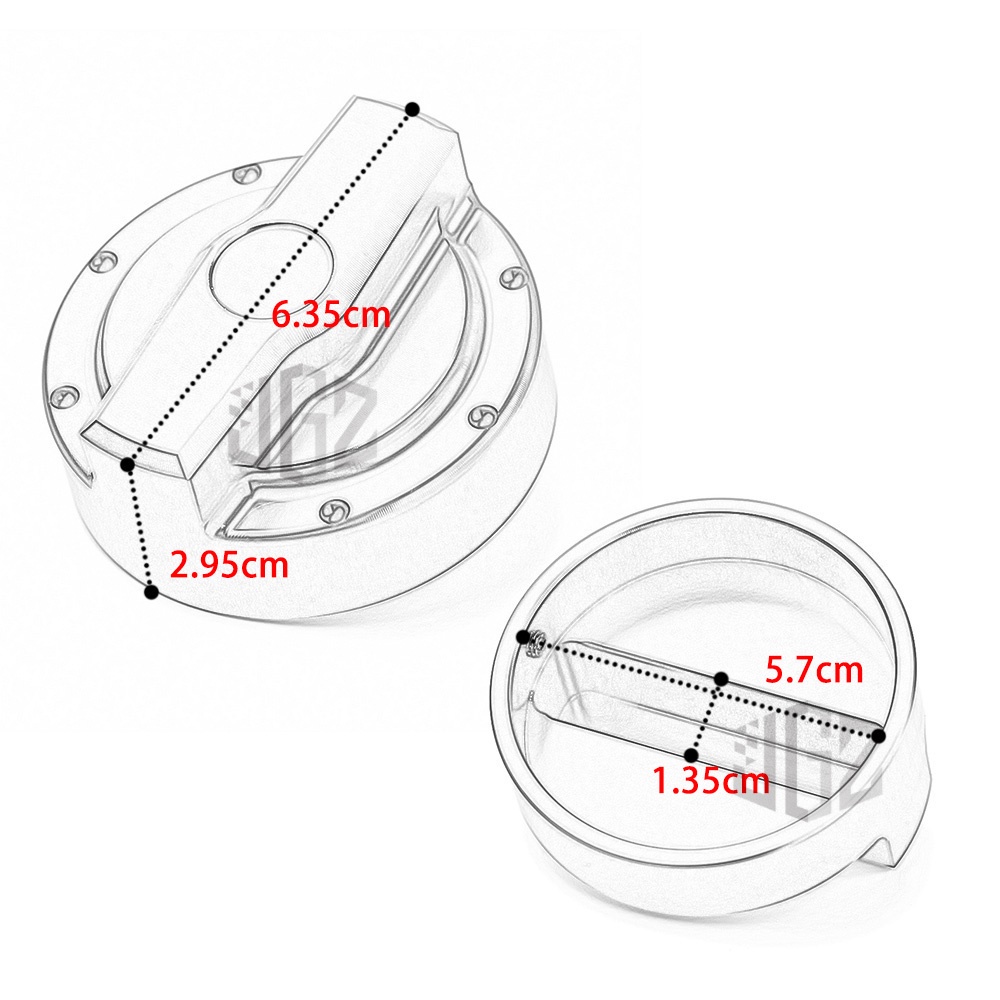 Nắp Đậy Bình Nhiên Liệu Bằng Nhôm CNC Cho Yamaha XMAX 125 250 300 2013-2016 2017 2018 2019 2020 2021 2022 2023