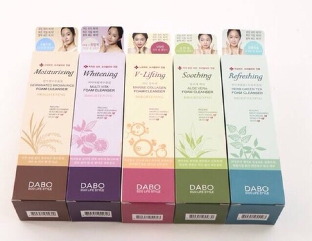 Sữa rửa mặt Dabo Eco Life Style Foam Cleanser Brightening