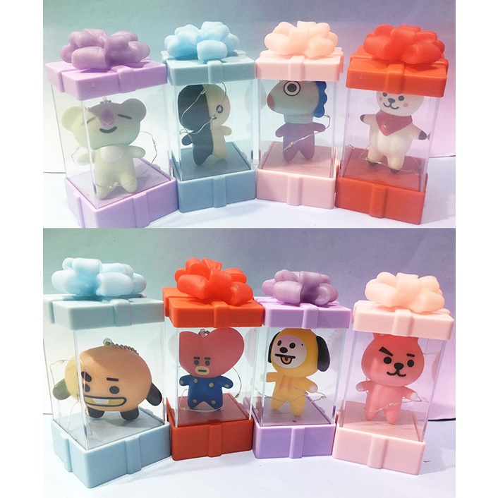 đèn ngủ hộp quà bangtan army DHQ22 dễ thương cute  idol kpop