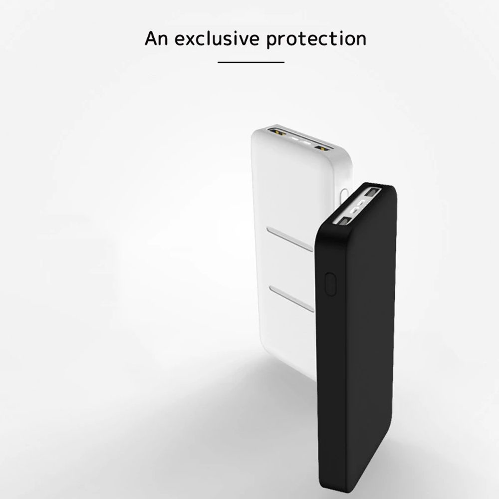 Vỏ bọc pin sạc dự phòng BERNARDO PB200LZM bằng silicon chống bụi bẩn thích hợp cho Redmi 20000mah 10000mah Xiaomi