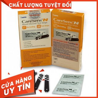 QUE THỬ ĐƯỜNG HUYẾT CARESEN