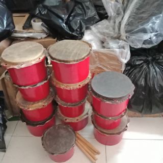 Trống lân trẻ em, trống múa lân mini bằng gỗ