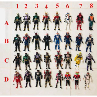 Đồ chơi Figure Kamen Rider các loại cao 17cm - Siêu nhân mặt nạ.